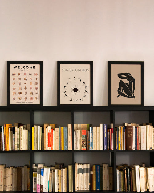 Zwarte lijst met kader 40x30 billen - vtwonen shop