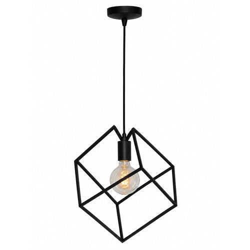 Freelight hanglamp Angolo - 1 lichts - 40  x 130   cm - zwart goud