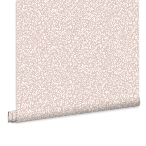 Laura Ashley Vliesbehang - Sweet alyssum plaster 10mx52cm