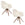 Housecraft Living Batoul Eetkamerstoelen Armleuning Beige - Set van 2