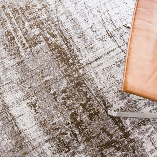 Louis De Poortere vloerkleed Concrete Jungle - beige - 240x240cm - vtwonen shop