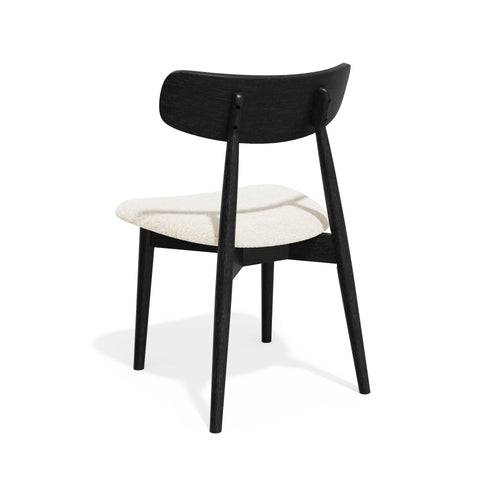 Premium Interiors - Set van 2 stoelen UGO - bouclette crème 50cm