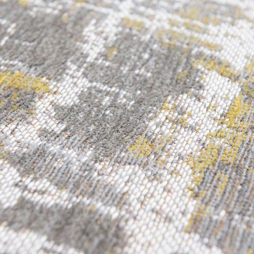 Louis De Poortere binnen & buiten machinewasbaar vloerkleed Atlantic Streaks van 70% gerecycled PET - geel - 140x200cm