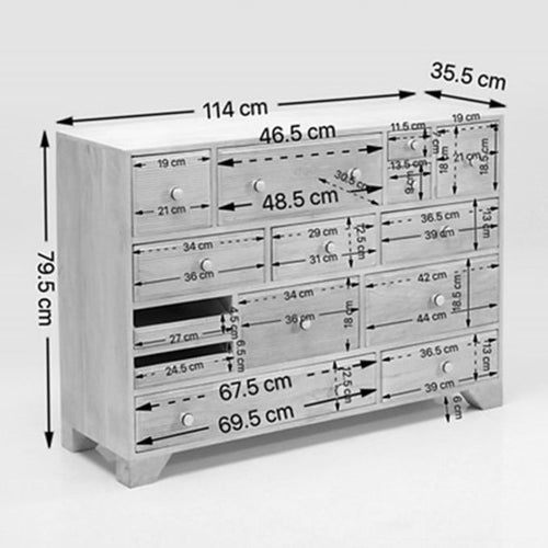 Kare Design Ladekast Puro 10 lades