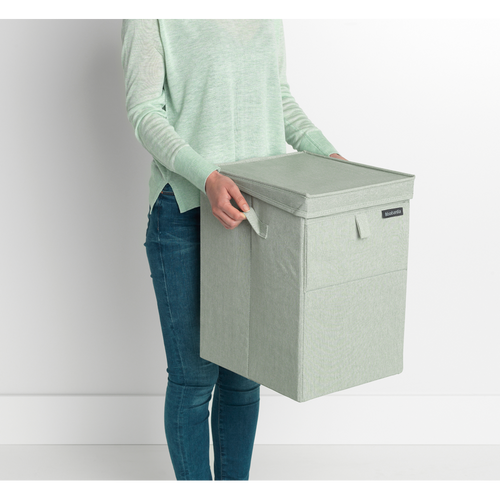 Brabantia Wasbox stapelbaar - 35L - green - vtwonen shop