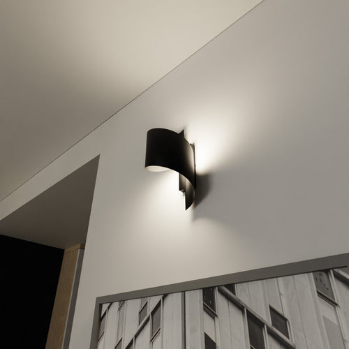 Emibig wandlamp Spiner - 1 lichts - 14  x 30   cm - zwart - vtwonen shop