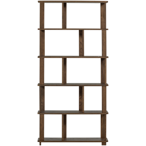 WOOOD boekenkast Riss - Eikenhout - Naturel - 186x90x30 - vtwonen shop