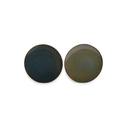 Bonbistro - Plat bord 27cm groen Cirro - Set van 6