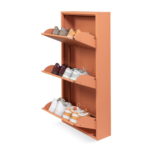 Spinder Design schoenenkast Billy 3 - Clay Terra - 6 paar schoenen