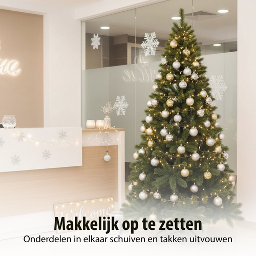 Triumph Tree Camden Kunstkerstboom Slim - Kerstboom H230 x Ø117 cm - Groen