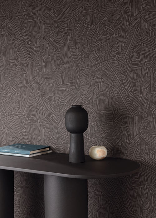 Masureel behang grafisch motief bruin - 70 cm x 10.05 m - 631701 - vtwonen shop