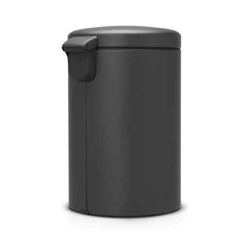 Brabantia NewIcon Pedaalemmer, 20 liter, kunststof binnenemmer - Mineral Infinite Grey