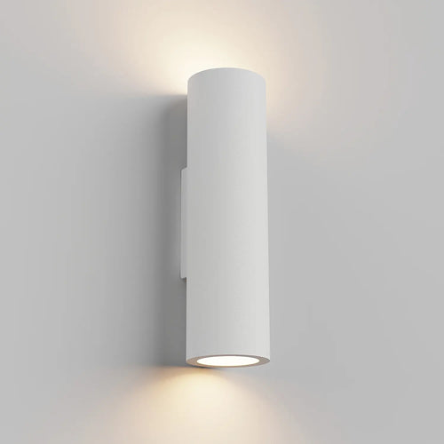 Artdelight wandlamp Brest - 2 lichts - 7  x 25   cm - wit