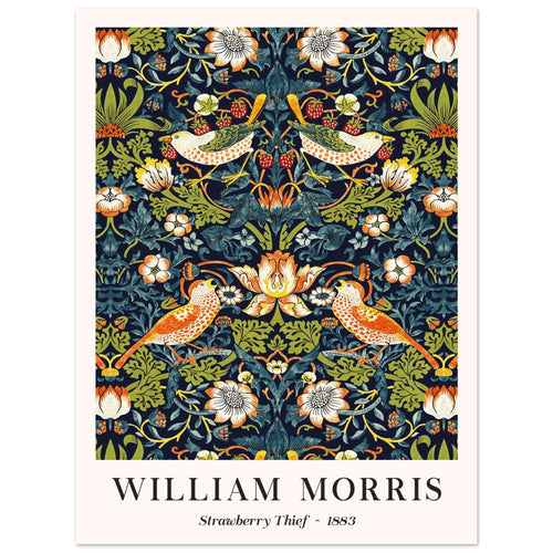Artfulprints  William Morris - Strawberry thief   poster 30x40 cm - vtwonen shop