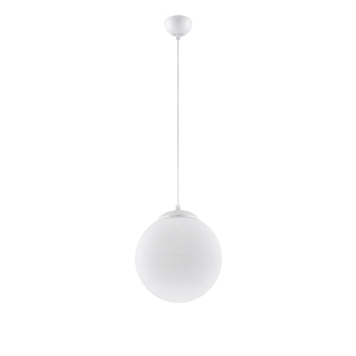 Sollux Lighting Hanglamp UGO 30 wit - 30x30x120cm
