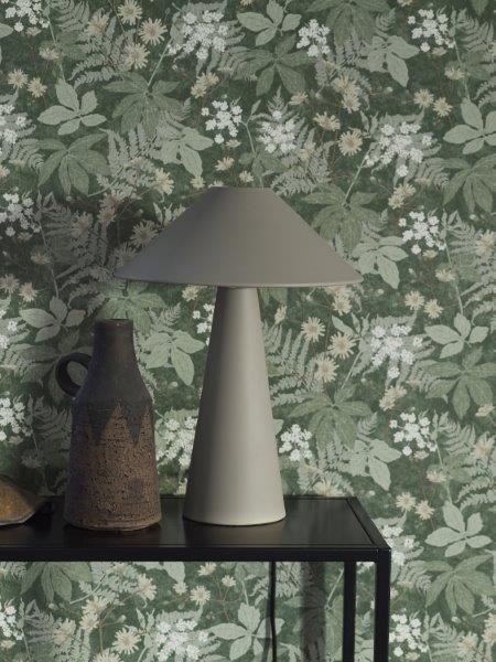 Borastapeter behang bladeren donkergroen - 53 cm x 10.05 m - 660330 - vtwonen shop