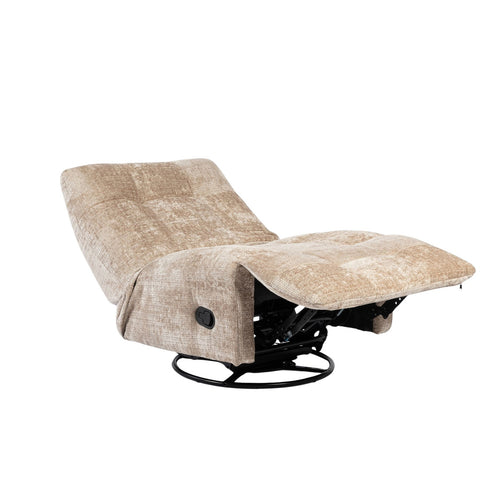 Starfurn Relaxfauteuil Chill - Beige - Draaibaar - 97x78x90cm