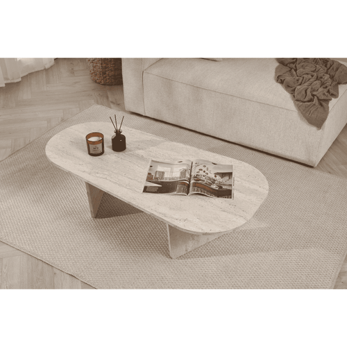 Calicosy - AMELIA Tafel - Licht hout - 130x65x40 cm