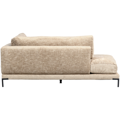 vtwonen lounge bank element rechts Couple - Polyester - Naturel Melange - 89x100x200 - vtwonen shop