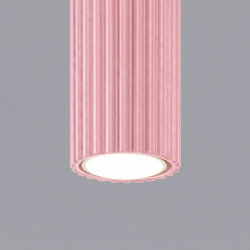 Sollux Lighting Plafondlamp KARBON 10 roze - 6,5x6,5x10cm
