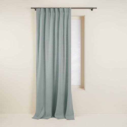 Madura Gordijn Aubin groen van grijs 145x275 cm