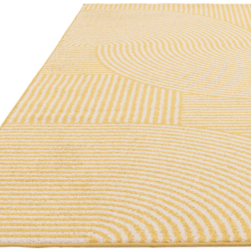 Vloerkleed Easy Living Muse Yellow Geometric Rug MU18 200x290 cm - vtwonen shop