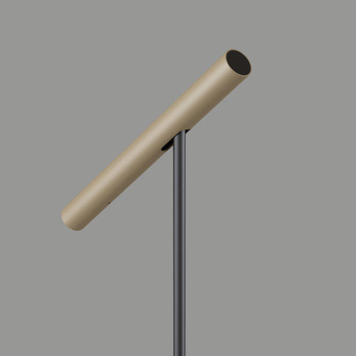 Artdelight Vloerlamp Kansas - Zwart/Champagne