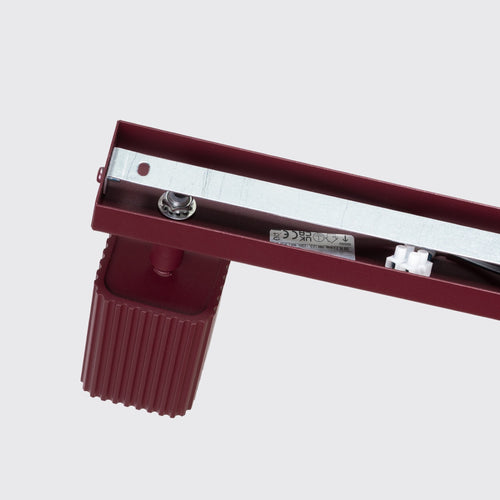 Sollux Lighting Plafondlamp RAYO 3L bordeaux - 45x6x16,5cm
