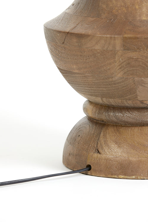 Light & Living vloerlamp NICOLO - Ø30x130cm - bruin