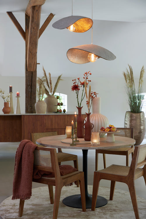 Light & Living hanglamp LONIA - 71x53.5x23cm - grijs