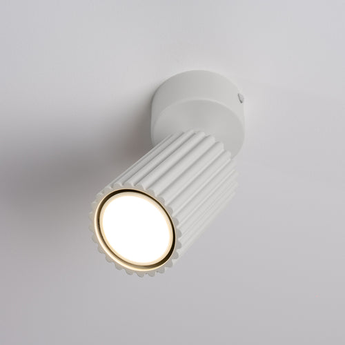 Sollux Lighting Plafondlamp KARBON 1 wit - 7x7x18cm