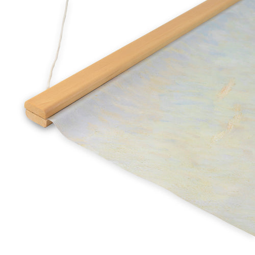 Art for the Home Hangende Poster Linnen - Zuidelijk Landschap Monet The Red Road - 60x80cm - vtwonen shop