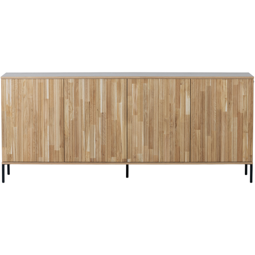 WOOOD dressoir New Gravure - Eiken - Naturel - 85x200x44 - vtwonen shop