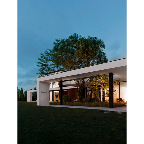 Nova Luce NOVA Buitenwandlamp, donker antraciet, LED 21W 974lm IP65 3000K