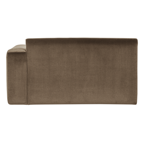 WOOOD 1,5-zits bank arm rechts Mojo Base - Velvet - Taupe - 74x145x97