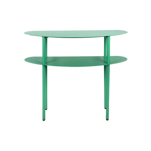 Leitmotiv side table Cool Retro - groen - 90x28x72.5cm