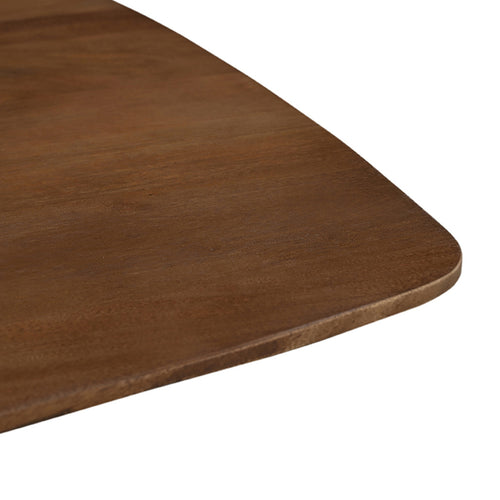 LABEL51 Eettafel Blake - Bruin Mangohout - 130x130x76cm - vtwonen shop