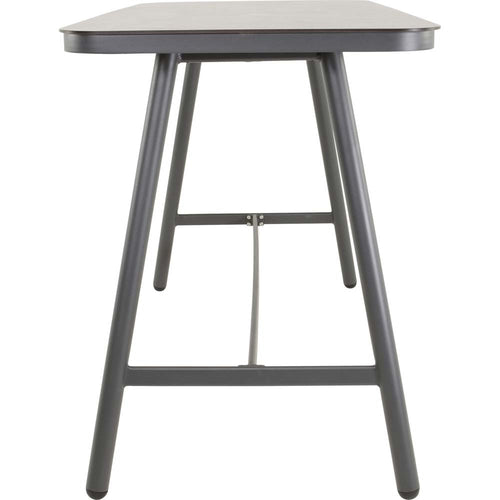Lesli Living tuintafel Milazzo - antraciet - 150x75x100cm