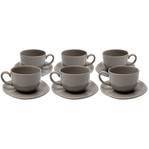 Kare Design Koffiekoppen Organic taupe (6/set)