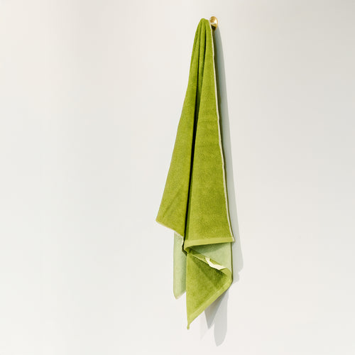 Ona - Badhanddoek 70x140cm pistachio green Pixie - Set van 2