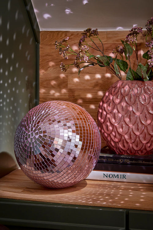 Mica Decorations Kerst Discobal - Ø30 cm - Lila - vtwonen shop