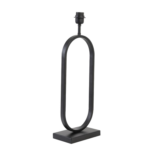 Light & Living lampvoet Jamiri - zwart - 20x13x55cm