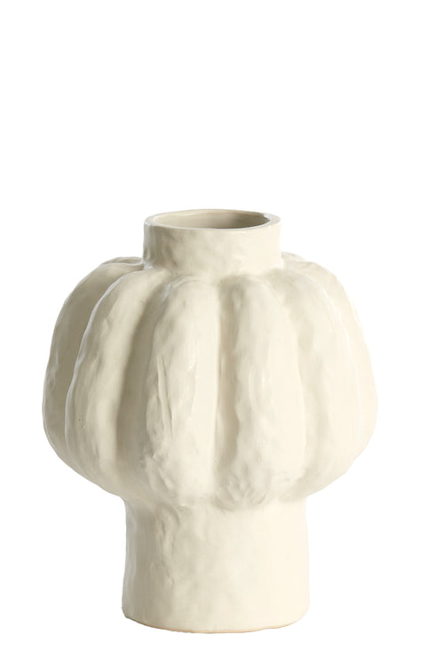 Light & Living vaas ALIVERI - Ø21.5x25cm - wit - vtwonen shop