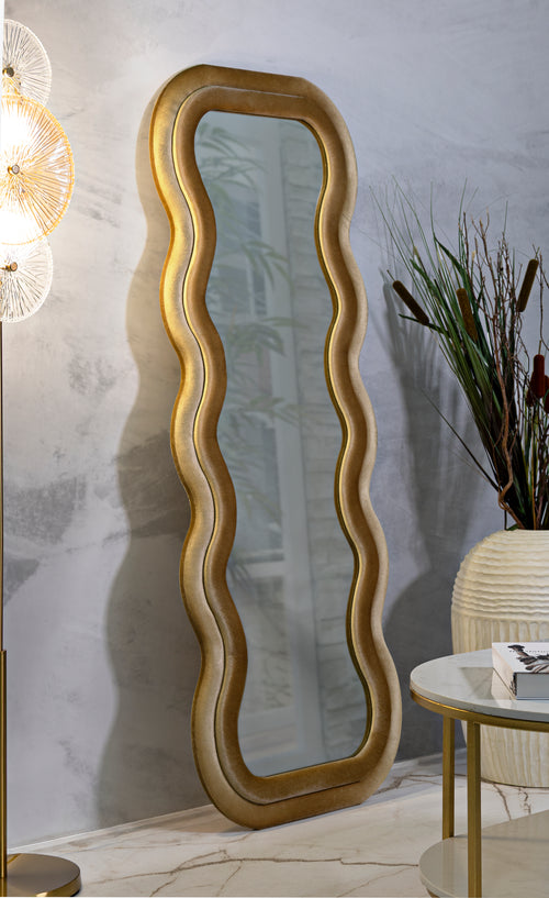 Mauro Ferretti wandspiegel - 60x6x160 cm - goud