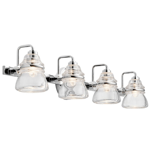 Elstead Kichler Talland Badkamer Wandlamp Gepolijst Chroom, IP44