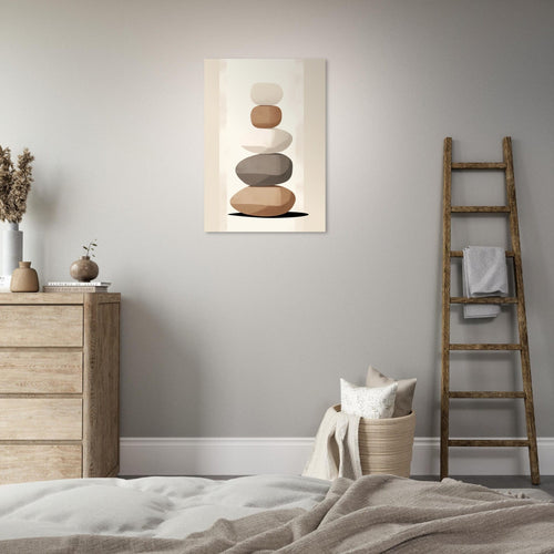 Artfulprints  Stacked stones   poster 70x100 cm - vtwonen shop