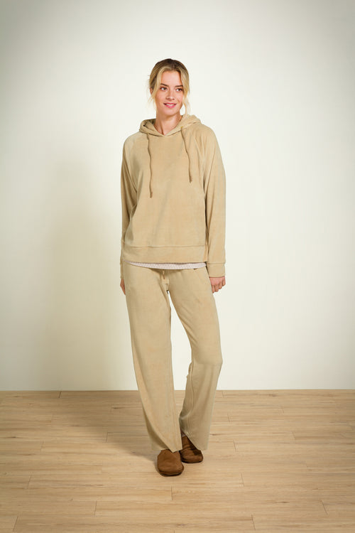Pip Studio - Tamari Sweater Dames - Velvet - Zand - XXL