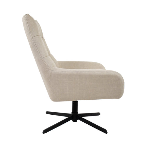 Kick draaifauteuil Claire - Beige - vtwonen shop