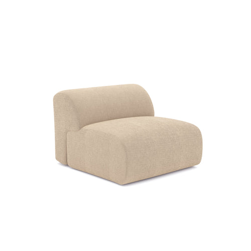 Sia Home - Fauteuils MYRA - Corduroy - Beige - 75cm - vtwonen shop