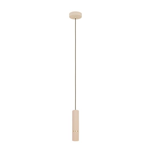EGLO hanglamp Caminia - gu10 - ø 6 cm - zandkleur/beige/goud - vtwonen shop